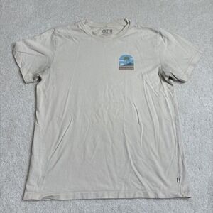 Kanvas by Katin Graphic Shirt Men's Medium Crewneck Tee Mountain Car Summer